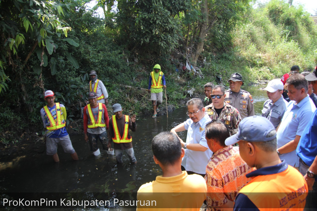 Reduksi Potensi Pencemaran Sungai, Pj. Bupati Andriyanto Serukan Perusahaan Kelola Limbah Sesuai Peraturan