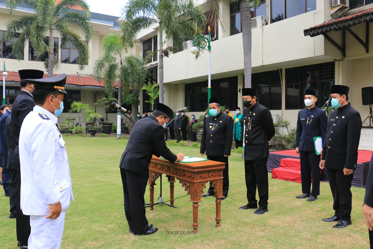 136 Pejabat Administrator dan Pengawas Dilantik, Bupati Irsyad Yusuf Peringatkan Pegawai Agar Tak Korupsi