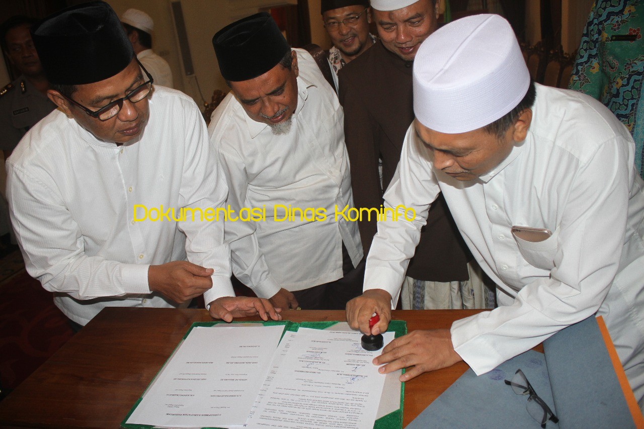 Gelar Kesepakatan Bersama Ramadhan, Larang Balap Liar Sampai Berjualan Makanan Sebelum Pukul 3 Sore