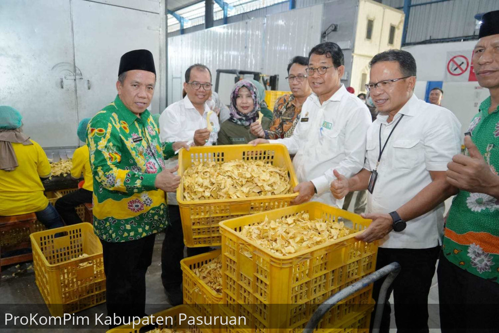 Plh. Bupati Pasuruan Optimis, Aktivitas Perdagangan Ekspor Porang Kian Prospektif