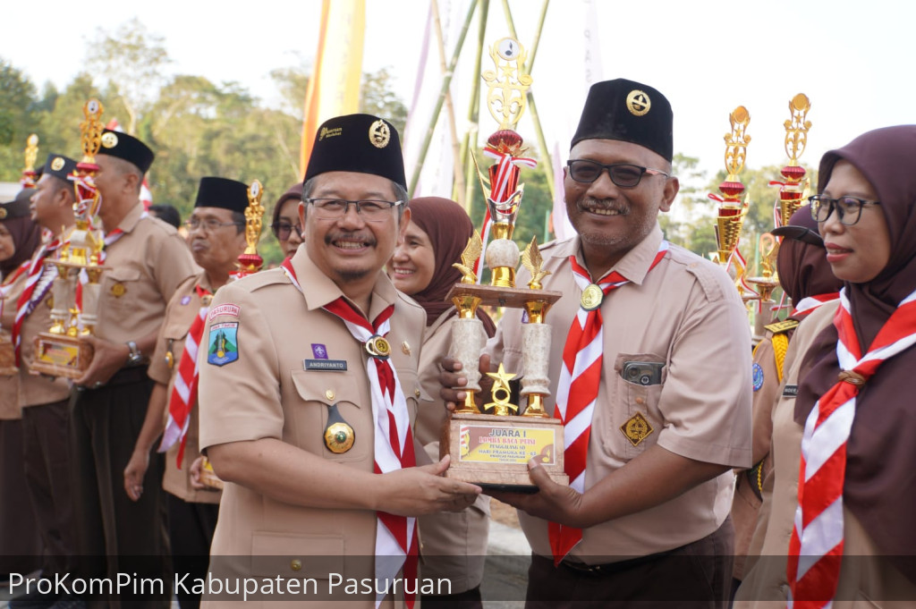 Pj. Bupati Andriyanto: Gerakan Pramuka Siapkan SDM Berdaya Saing, Sambut Indonesia Emas Tahun 2045