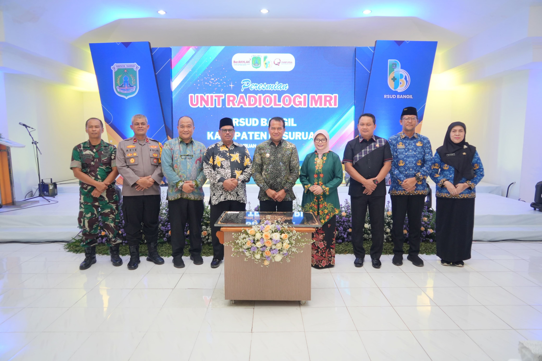 Sampul untuk Peresmian Unit Radiologi RSUD Bangil