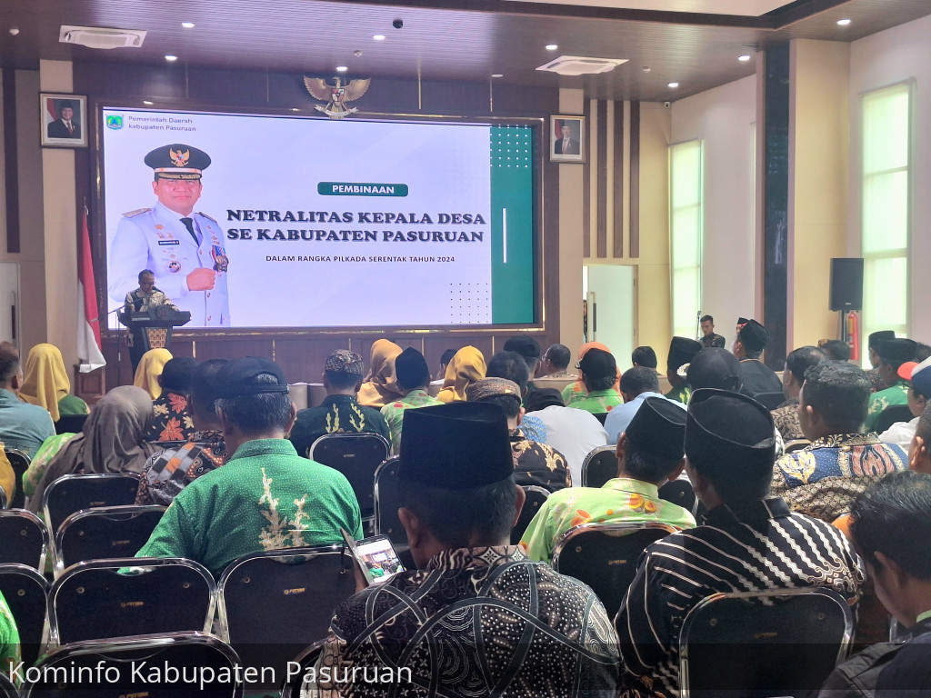 Kajari Kabupaten Pasuruan Warning Kades Tak Berpolitik Praktis