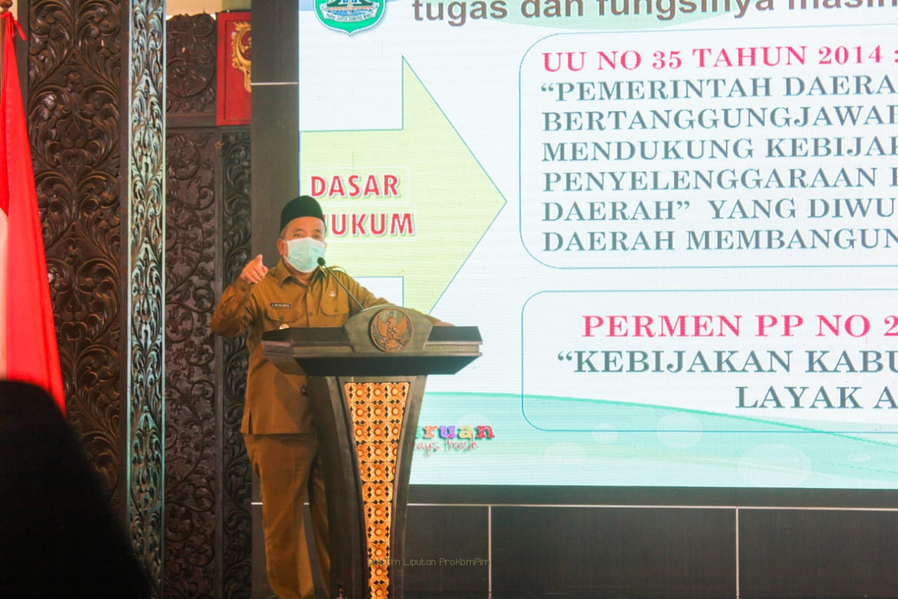 2 Tahun Pratama. Gus Mujib : Kabupaten Layak Anak Itu Bukan Persiapan Lomba. Tapi Evaluasi Kekurangan 