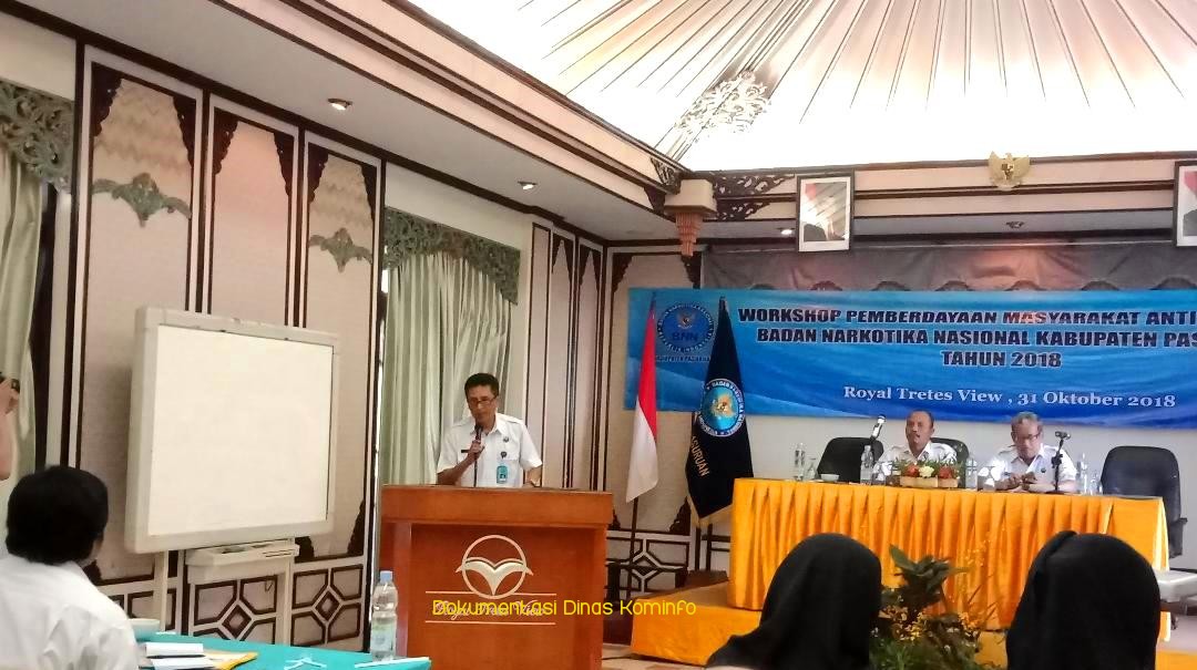 Pertajam Sosialisasi Anti Narkoba, BNN Pasuruan Kembali Gelar Workshop 