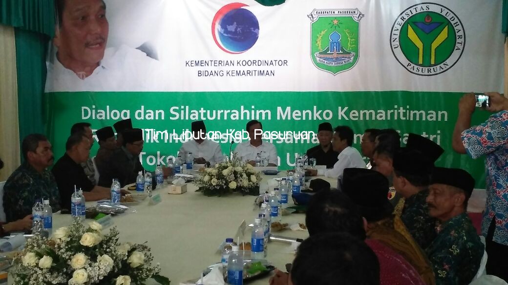 MENKO KEMARITIMAN, LUHUT BINSAR PANDJAITAN BERKUNJUNG KE KABUPATEN PASURUAN