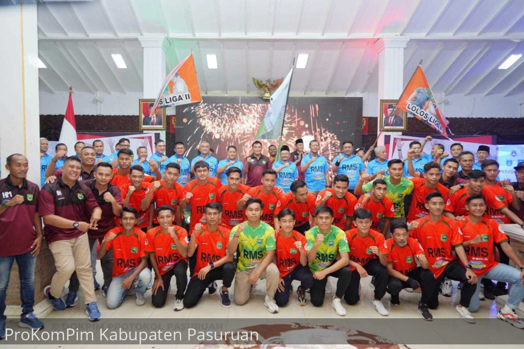 Launching Pemain dan Jersey Baru Persekabpas, Pj. Bupati Pasuruan Optimis Persekabpas Berpeluang Masuk Liga 2 Nasional