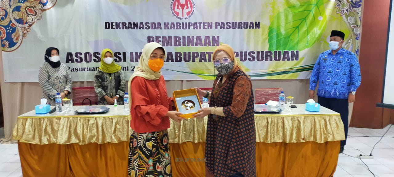 Dekranasda Kabupaten Pasuruan Gelar Pembinaan Asosiasi IKM 