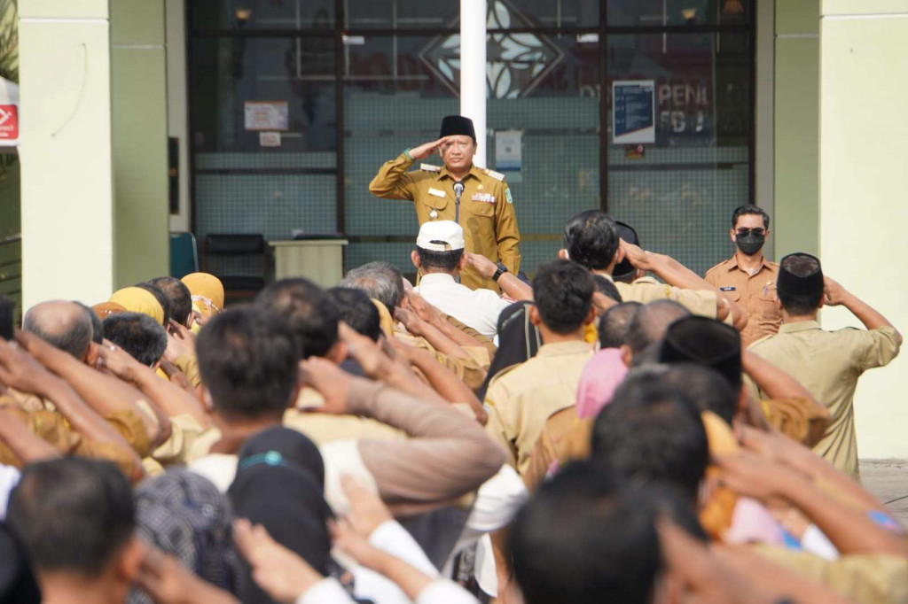 Pimpin Apel Pagi, Bupati Motivasi ASN Pemkab Pasuruan Wujudkan Pelayanan Publik Prima
