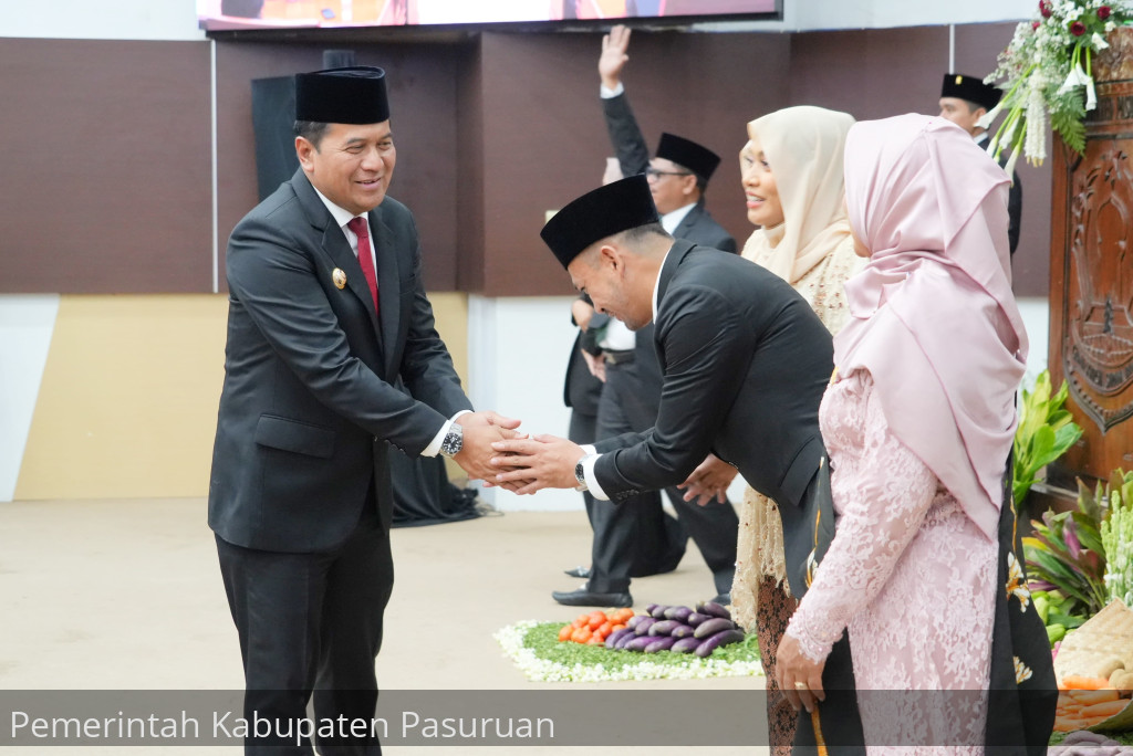 Febri Irawan Darwis dan Nur Laila Dilantik Sebagai PAW Anggota DPRD Kabupaten Pasuruan Sisa Masa Jabatan 2024-2029