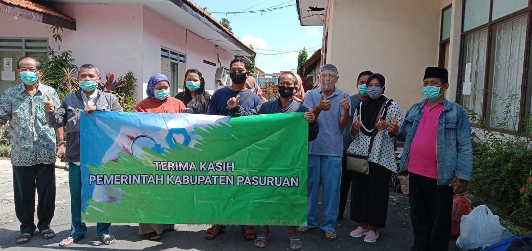 9 Orang Sembuh. Total 584 Warga Kabupaten Pasuruan Dinyatakan Bebas Dari Covid-19