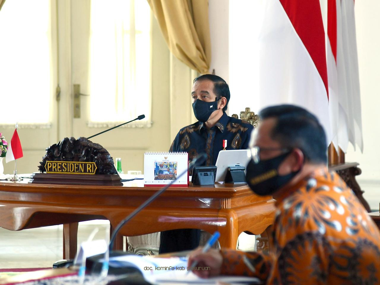 Presiden Instruksikan Pemda Tetap Waspadai Tren Penyebaran Covid-19