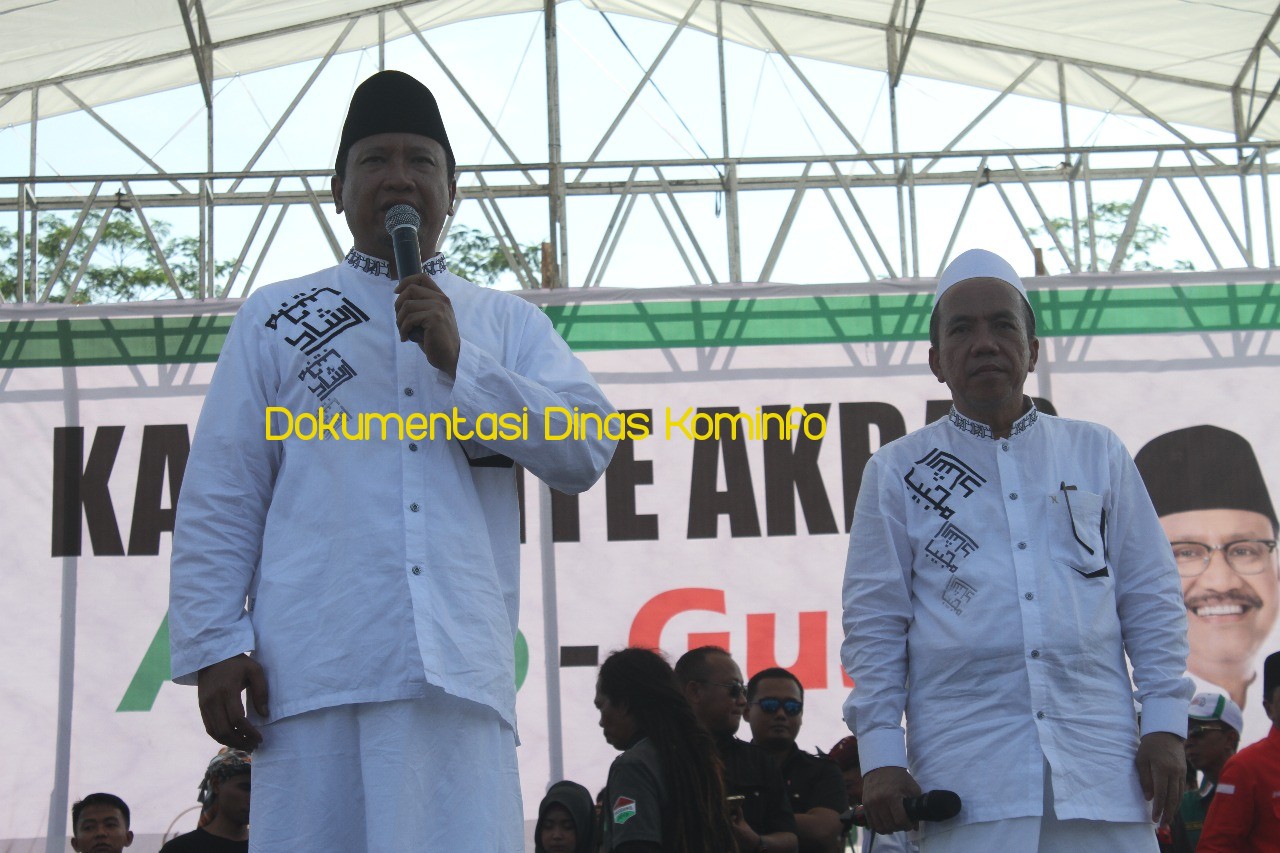 Pasangan Adjib Gelar Kampanye Akbar, Optimis Raih 80% Suara