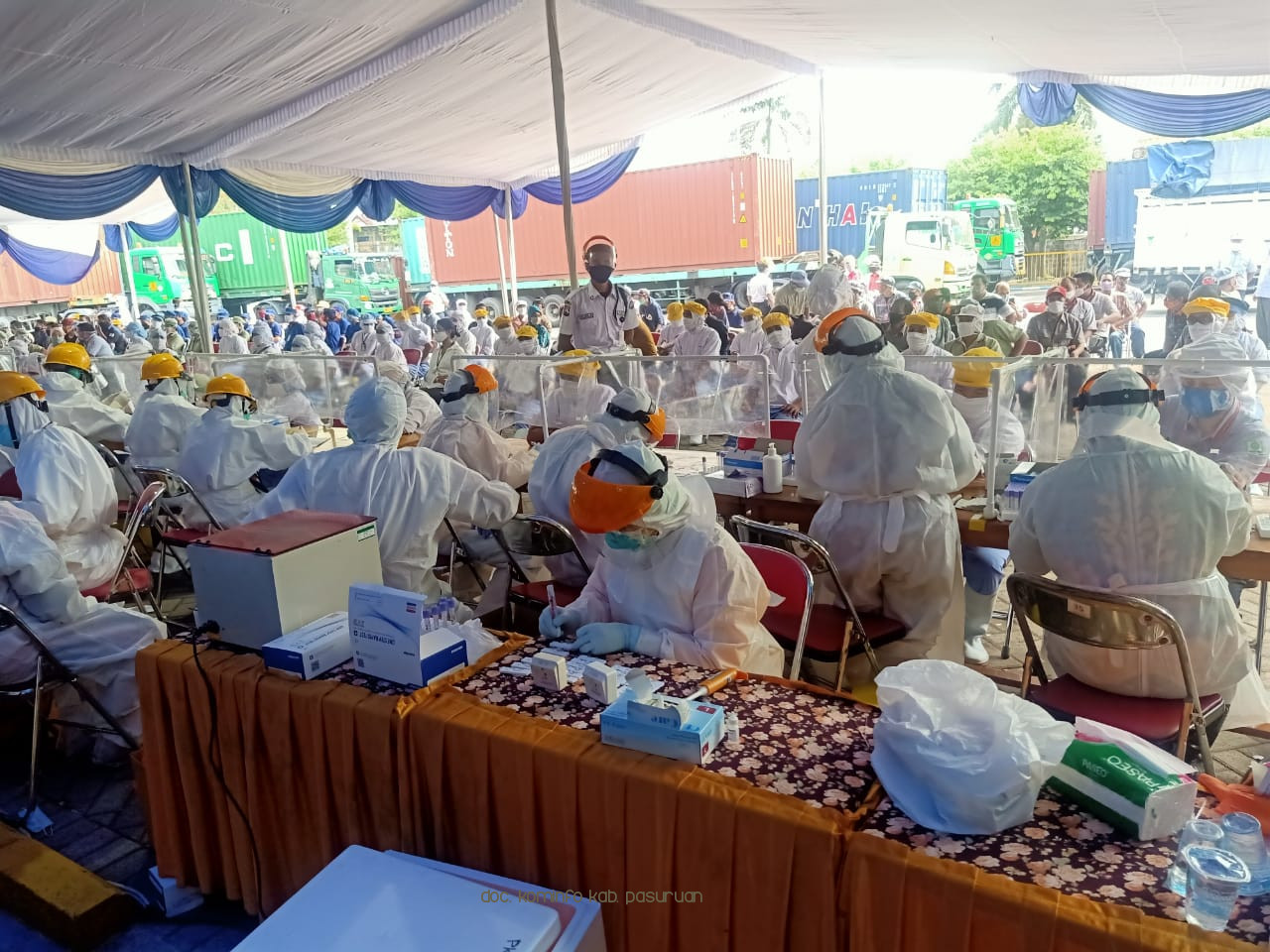 Gugus Tugas Percepatan Penanganan Covid-19 Kabupaten Pasuruan Akan Gelar Swab Test Bagi 261 Karyawan PT ATI