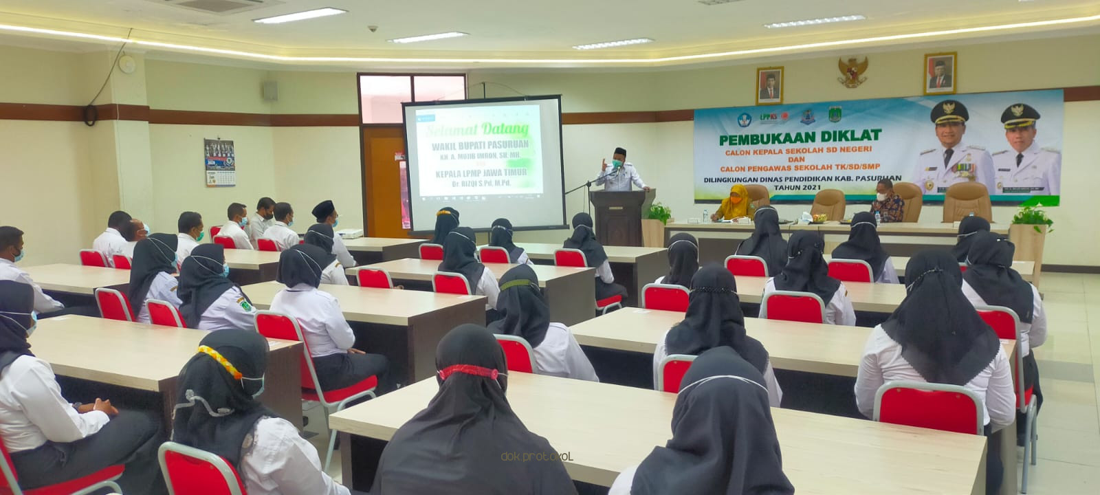 Banyak Yang Pensiun dan Meninggal, Ratusan Guru PNS di Kabupaten Pasuruan Ikuti Diklat Calon Kepala Sekolah dan Pengawas 