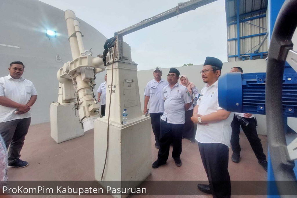 Visitasi Eks Kantor LAPAN, Pj. Bupati Pasuruan Usulkan Pengembangan Halal Center
