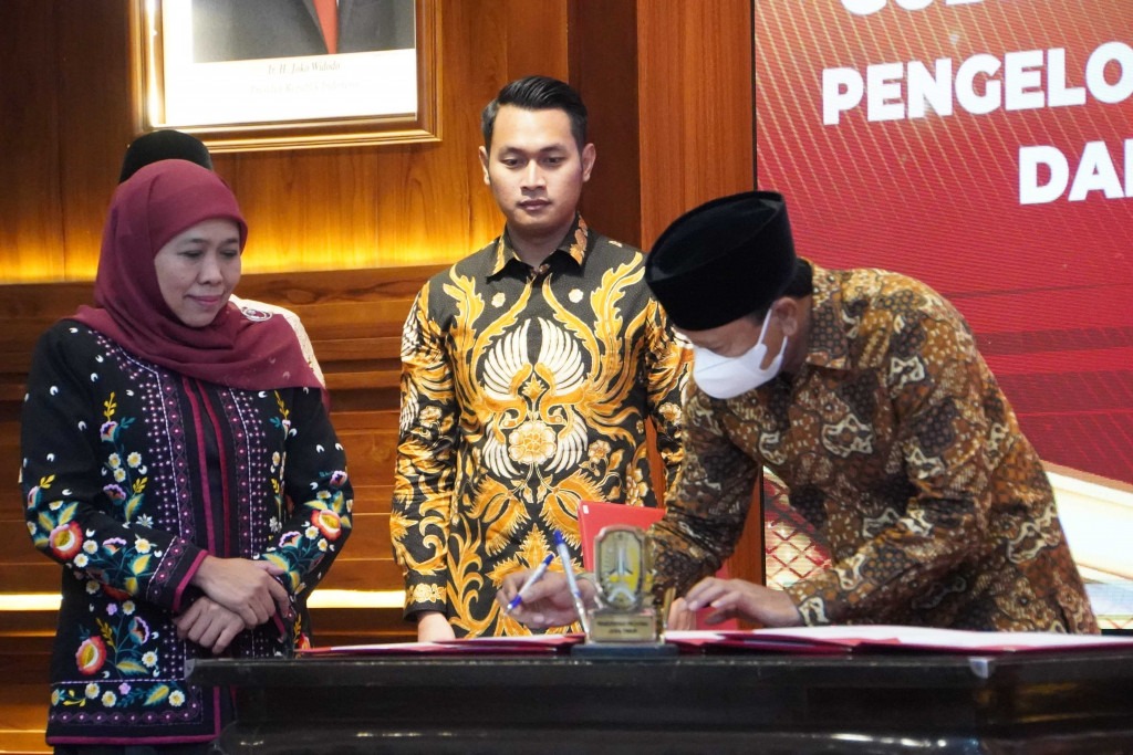 Pacu Pertumbuhan Ekonomi Masyarakat di Awal 2023, Bupati Irsyad Tandatangani Participating Interest Pengelolaan Migas
