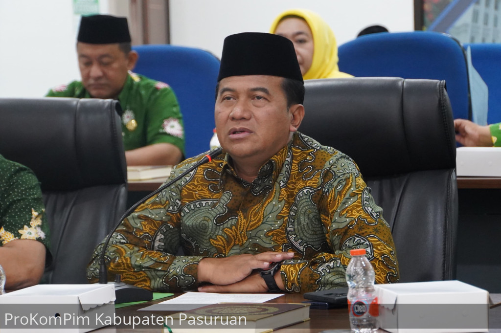 Hadir Dalam Khotmil Qur’an, Pj. Bupati Nurkhois Sampaikan Terimakasih Atas Sinergi Kolaborasi Keluarga Besar Pemkab Pasuruan