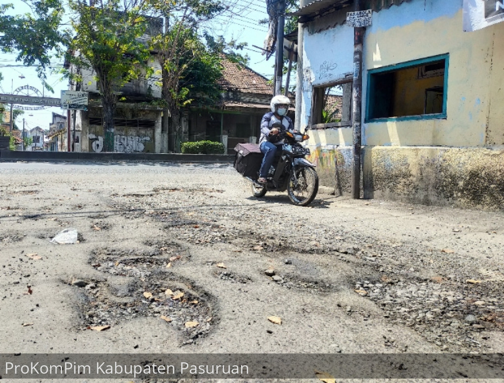 Perbaiki Jalan Rusak. Pemkab Pasuruan Gelontorkan Rp 10 M
