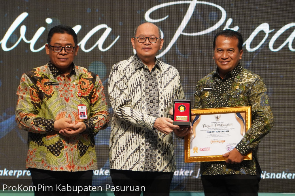 Selamat, Pj. Bupati Nurkholis Raih Penghargaan Produktivitas Siddhakarya 2024