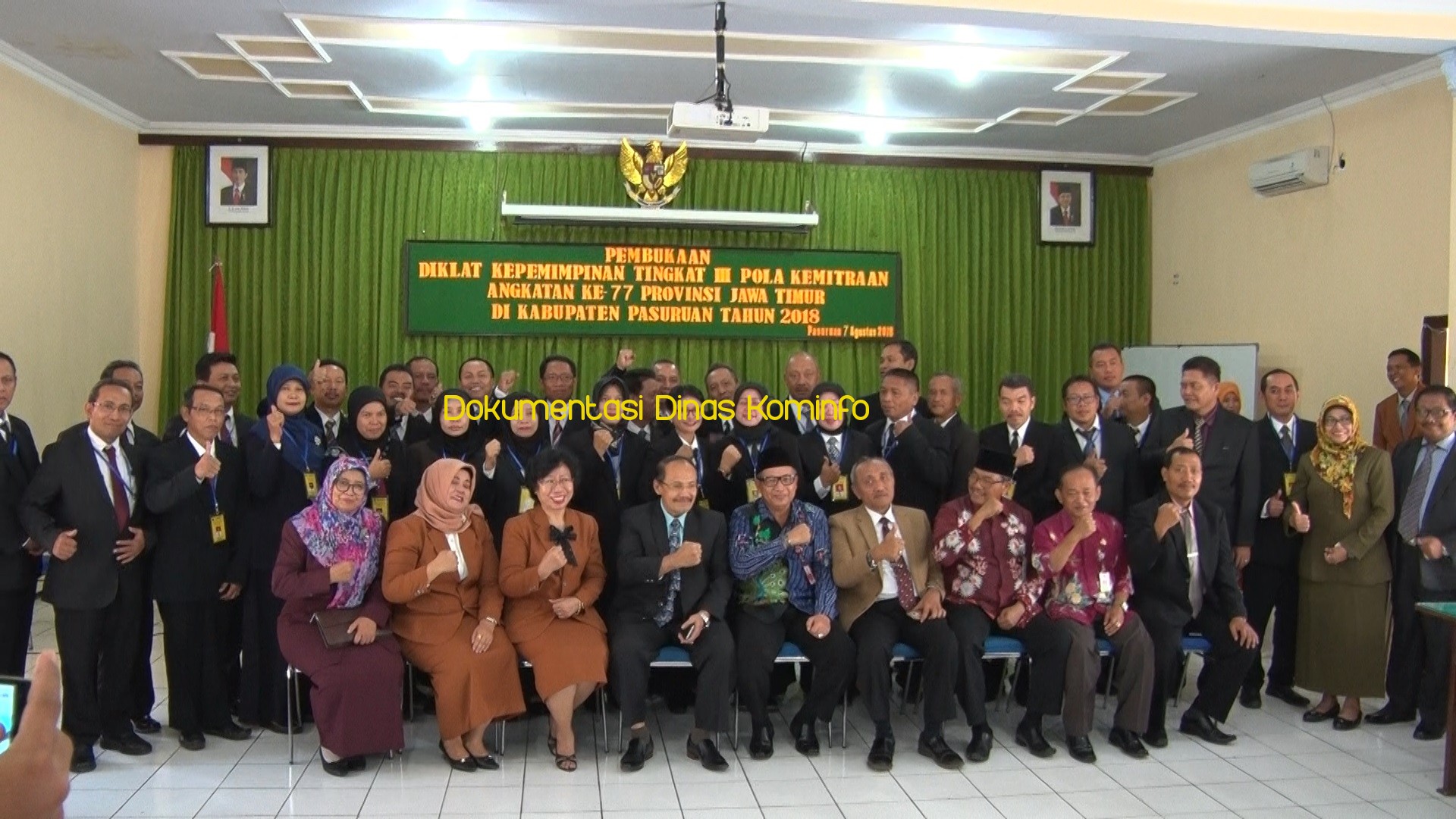 Pj Bupati Pasuruan Buka Diklat Pim III Angkatan ke-77