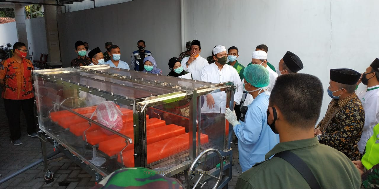 Dijamin Aman dan Keluarga Boleh Melihat. Pemkab Pasuruan Punya Mesin Pemulasaran Jenazah Covid-19 
