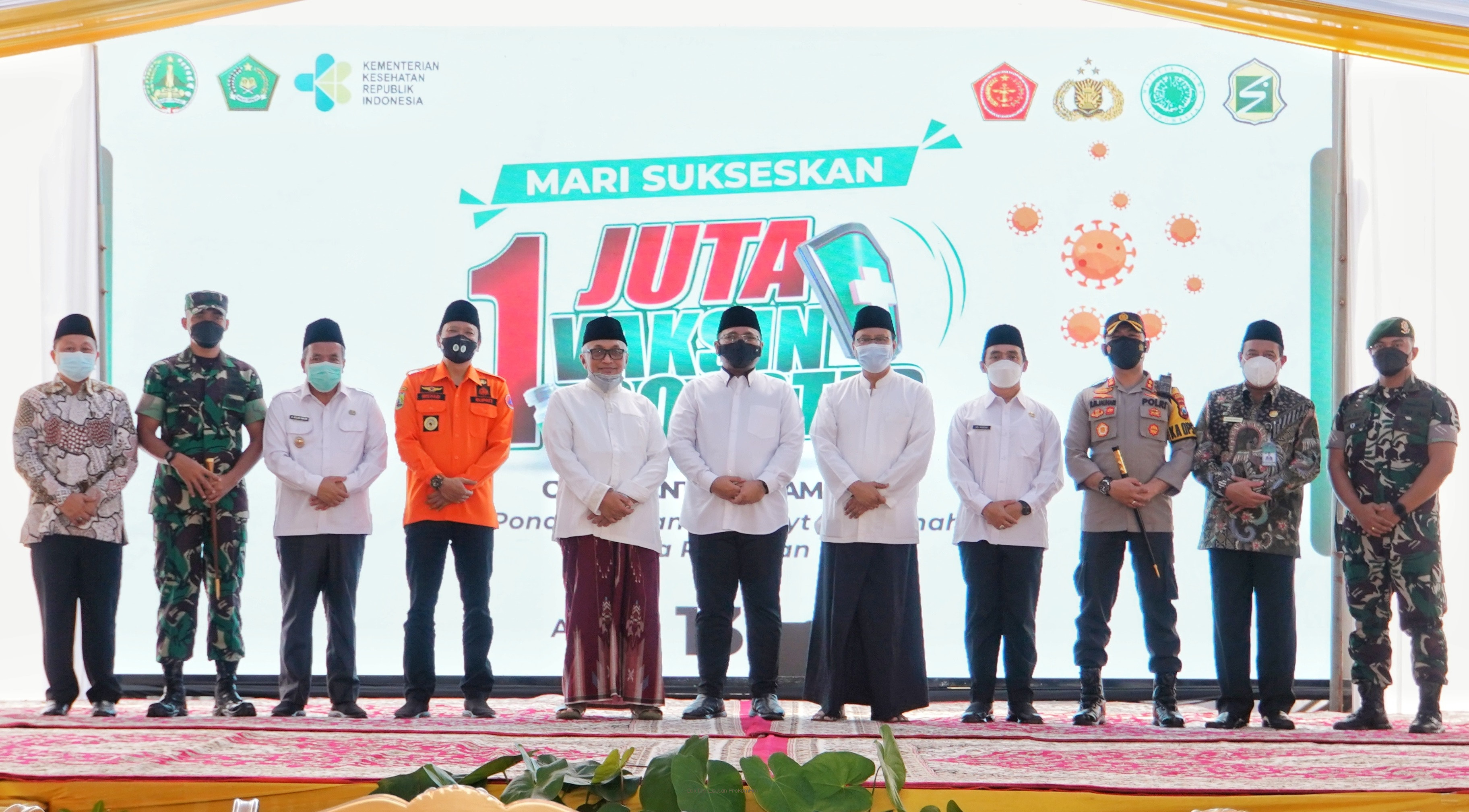 Percepatan Herd Immunity, Pemkab Pasuruan Bersinergi Dengan Kementerian Agama Dalam Program Vaksinasi Booster 