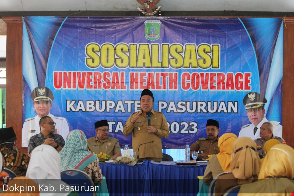 Meski Cakupan Program UHC Capai 96.07 Persen, Pemkab Pasuruan Tetap Intens Gelar Edukasi Melalui Sosialisasi