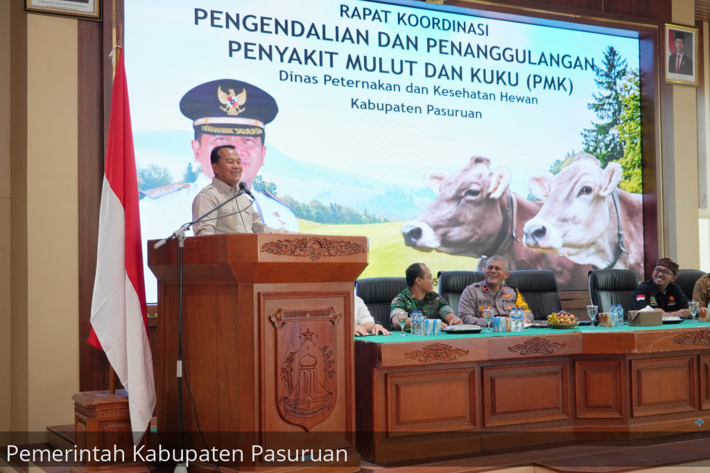 Cegah PMK Meluas, Seluruh Pasar Hewan di Kabupaten Pasuruan Ditutup Sementara