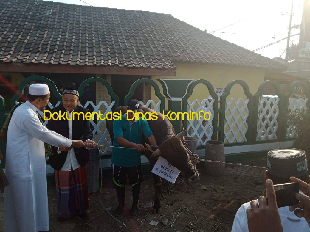 Pemkab Pasuruan Sembelih 20 Sapi dan 80 Kambing