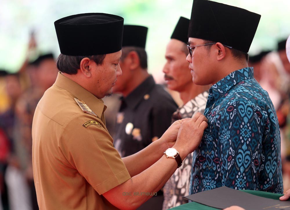 1801 BPD dilantik, Bupati Irsyad Yusuf Wanti-Wanti BPD Tak Jadi Pemberi Stempel Pemerintahan Desa 