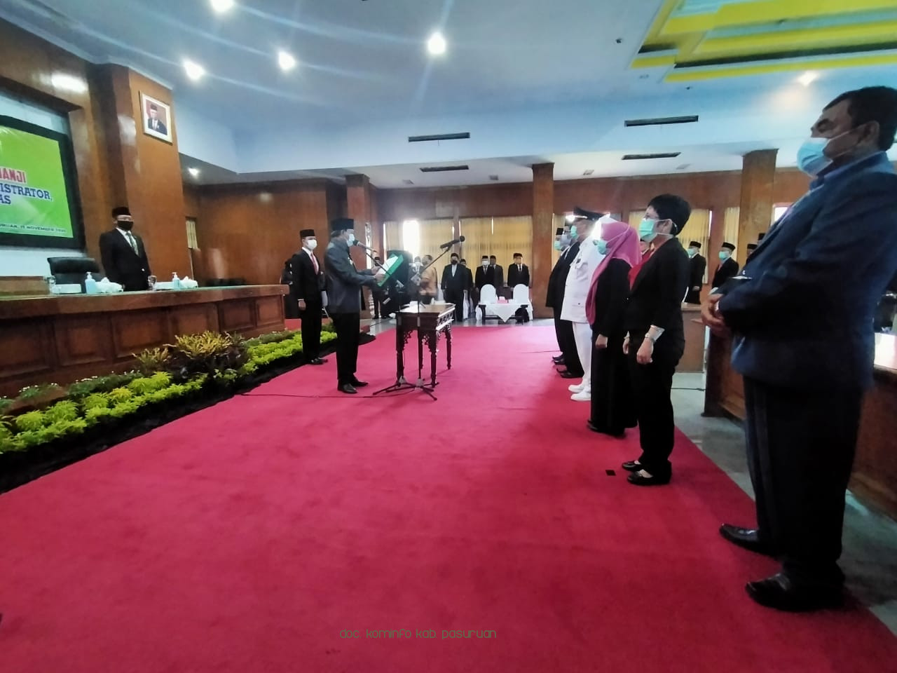 Bupati Irsyad Yusuf Melantik 280 Pejabat di Lingkungan Pemkab Pasuruan 