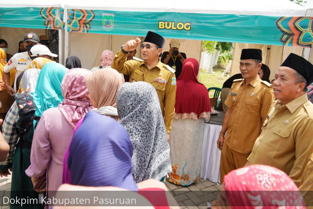 Jelang Hari Raya Idul Fitri 1444 H, Pemkab Pasuruan Gelar Pasar Murah