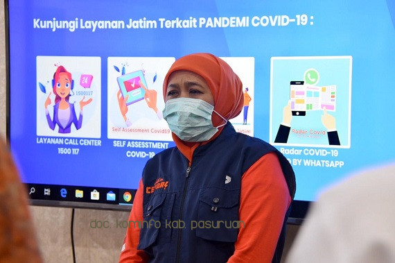 Putuskan Mata rantai Covid-19, Gubernur Jatim Himbau Seluruh Warga Jatim Agar Tetap Tinggal di Rumah 